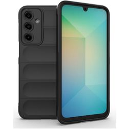 Mobigear Bumpy Samsung Galaxy A16 Flexible TPU Back cover - Black