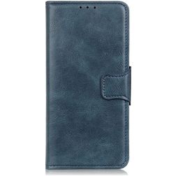 Mobigear Classy Xiaomi Redmi Note 10S Cover a libro portafoglio - Blu