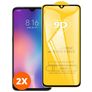 Mobigear Premium Xiaomi Redmi Note 8 Cristal templado Protector de pantalla - Compatible con fundas - Negro (pack de 2)
