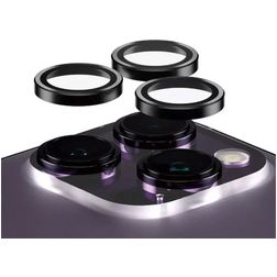 PanzerGlass Hoops iPhone 14 Pro Max Tempered Glass Camera Lens Protector - Case Friendly