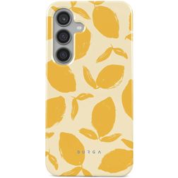 Burga Tough Samsung Galaxy S24 Hard Case Back cover Shockproof - Lemon Tart