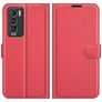 Mobigear Classic Realme GT Master Edition Funda tipo libro Cartera - Rojo