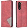 Mobigear Rhombus Slim Samsung Galaxy S25 Plus Pungetui - Rød