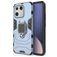 Mobigear Armor Ring Xiaomi 13 Funda Plástico rígido Carcasa Antigolpes con anillo - Azul marino