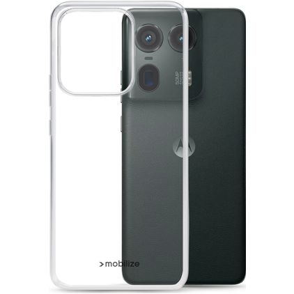Mobilize Gelly Transparente Motorola Edge 50 Ultra TPU flexible Carcasa - Transparente
