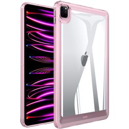 Mobigear Crystal iPad Pro 11 polegadas (2020) Capa rígida traseira - Transparente / Rosa