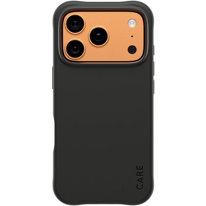 CARE by PanzerGlass Fashionable iPhone 17 Pro Silikon MagSafe Skal - Svart