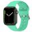 Mobigear Bumpy Correa Silicona Cierre de hebilla para Apple Watch - 42/41/40/38 mm - Spearmint