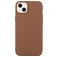 Mobigear Colors iPhone 14 Plus TPU flexível Capa traseira - Castanho