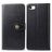 Mobigear Snap Button iPhone 7 Funda tipo libro Cartera - Negro