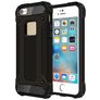 Mobigear Outdoor iPhone 5S Hårdt Bagsidecover Stødsikkert - Sort