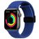 Mobigear Braided Mag Nylon Apple Watch Strap Magnetic closure - 49/46/45/44 mm - Blue