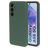 Mobiparts Samsung Galaxy A55 Silikon Etui plecki - Forest Green