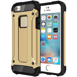 Mobigear Outdoor iPhone 5 Hardcase Back cover Antiurto - Oro