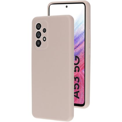 Mobiparts Samsung Galaxy A53 Silicone Back cover - Soft Salmon