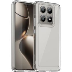 Mobigear Crystal Transparente Xiaomi 14T Funda Plástico rígido Carcasa - Transparente