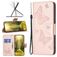 Mobigear Butterfly Nokia G11 Cover a libro portafoglio - Oro rosa