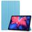 Mobigear Tri-Fold Lenovo Tab P11 Gen 1 Wallet case - Blue