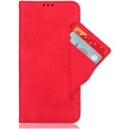 Mobigear Slide Wallet OPPO Find X9 Funda tipo libro Cartera - Rojo