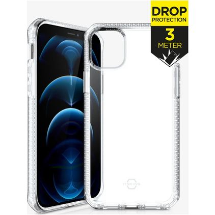 ITSKINS SpectrumClear Transparentní iPhone 12 Pro Flexibilní TPU Zadní kryt odolný proti nárazům - Průhledná
