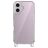 Mobigear Bungy iPhone 16 Funda Plástico rígido Carcasa - Plateado