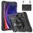 Mobigear SureGrip Xtreme Samsung Galaxy Tab S9 FE Case Plastic / Silicone Back cover + Stylus Holder + Shoulder Strap + Stand - Black