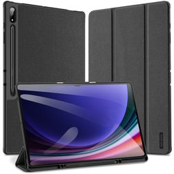 Mobigear Domo Samsung Galaxy Tab S10 Ultra Cover a libro + Portapenna - Nero