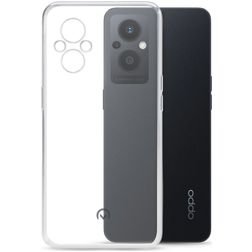 Mobilize Gelly Transparente OPPO Reno 7 Lite TPU flexível Capa traseira - Transparente