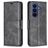Mobigear Excellent Samsung Galaxy A27 Funda tipo libro Cartera - Negro
