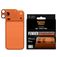 PanzerGlass FENDER iPhone 17 Pro Max Aluminio Protector de cámara - Compatible con fundas - Cosmic Orange