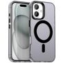 Mobigear Shockproof iPhone 17 MagSafe Plástico rígido Capa traseira - Preto