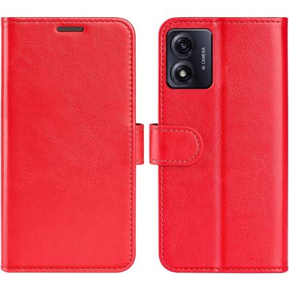 Mobigear Wallet Motorola Moto E13 Wallet case - Red