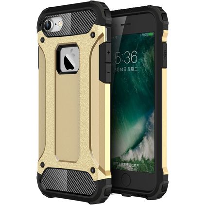Mobigear Outdoor iPhone 8 Hard Case Back cover Shockproof - Gold