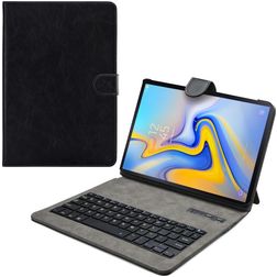 Mobilize Premium Bluetooth Samsung Galaxy Tab A 10.5 (2018) Capa livro com teclado QWERTZ - Preto