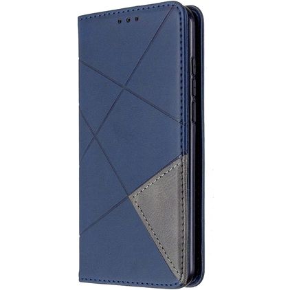 Mobigear Rhombus Slim Nokia 1.3 Cover a libro - Blu