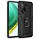Mobigear Armor Ring Xiaomi Mi 10T Pro Hard Case Back cover Shockproof with Ring Holder - Black