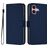 Mobigear Urban Wallet iPhone 16 Pungetui med Seddelrum - Marineblå