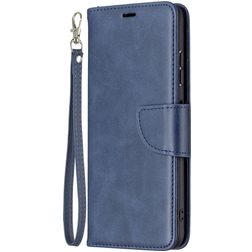 Mobigear Excellent Samsung Galaxy A22 5G Plånboksfodral med sedelfack - Blå