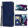 Mobigear Wallet Motorola Edge S30 Pungetui med Seddelrum - Blå