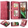 CaseMe 008 Samsung Galaxy Note 10 Plus Case Detachable 2-in-1 Wallet Case Wallet - Red