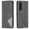 Mobigear Rhombus Slim Samsung Galaxy S23 Plus Pungetui - Sort