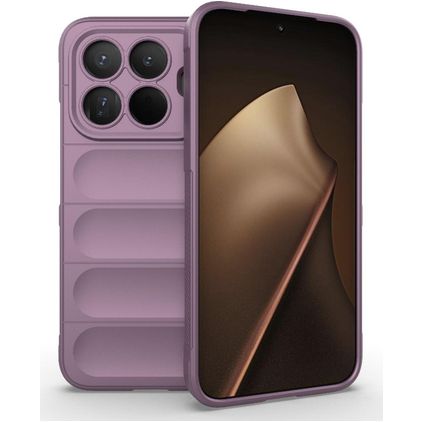 Mobigear Bumpy Xiaomi 15T Pro TPU flexible Carcasa - Morado
