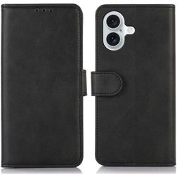 Mobigear Wallet iPhone 17 Lompakkokotelo + Setelitasku - Musta