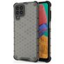 Mobigear Honeycomb Samsung Galaxy M33 Tvrdý plast Zadní kryt odolný proti nárazům - Černá