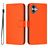 Mobigear Urban Wallet iPhone 16 Plus Capa livro Carteira - Laranja