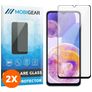 Mobigear Premium Samsung Galaxy A24 Vidro temperado Película de ecrã - Compatível com capas - Preto (Pack de 2)