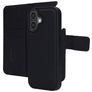 Mobiparts iPhone 17 Cover Vera pelle Cover a libro 2 in 1 con guscio estraibile a portafoglio - Nero