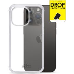 My Style Protective Flex Transparent iPhone 14 Pro Flexibel TPU Skal Stötsäkert - Transparent