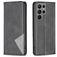 Mobigear Rhombus Slim Samsung Galaxy S24 Ultra Etui z klapką - Czarny
