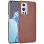 Mobigear Croco OnePlus 9 Pro Funda Plástico rígido Carcasa - Marrón